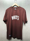 Camiseta Wats College Marrom