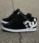 Dc Court Graffik Imp Womens Black White Stencil
